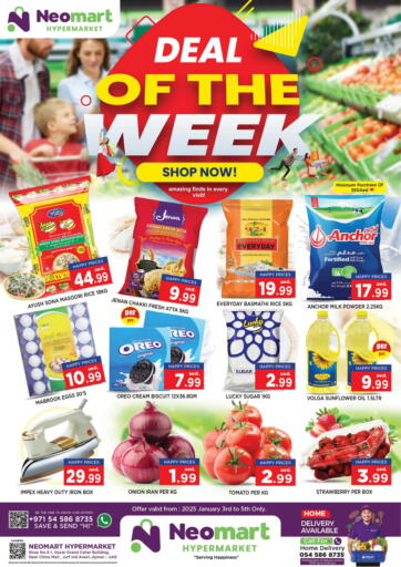 UAE - Sharjah / Ajman Neomart Hypermarket offers in D4D Online. Deal Of The Week. . Till 5th January