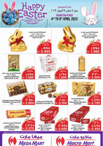 Bahrain MegaMart & Macro Mart  offers in D4D Online. Happy Easter. . Till 09th April