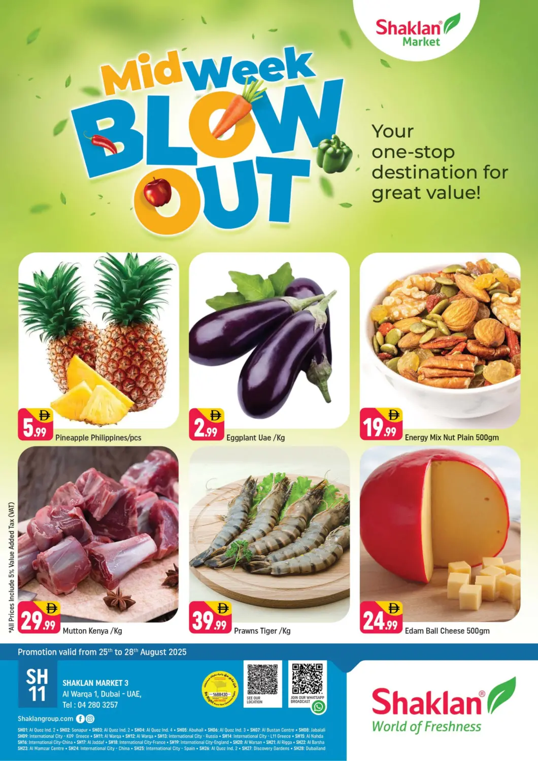 UAE - Dubai Shaklan  offers in D4D Online. Al Warqa 1 , Dubai. . Till 28th August