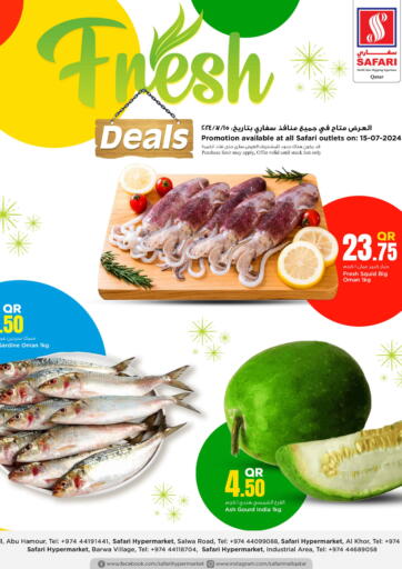 Qatar - Doha Safari Hypermarket offers in D4D Online. Fresh Deals. . Only On 15th July