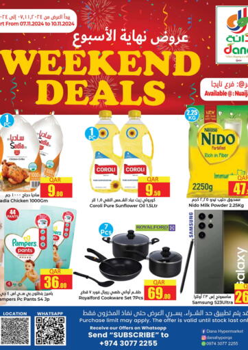 Qatar - Doha Dana Hypermarket offers in D4D Online. Weekend Deals @ Nuaija. . Till 10th November