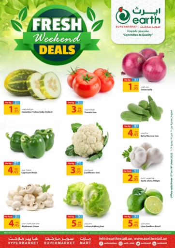UAE - Dubai Earth Supermarket offers in D4D Online. Fresh Weekend Deals. . Till 19th June
