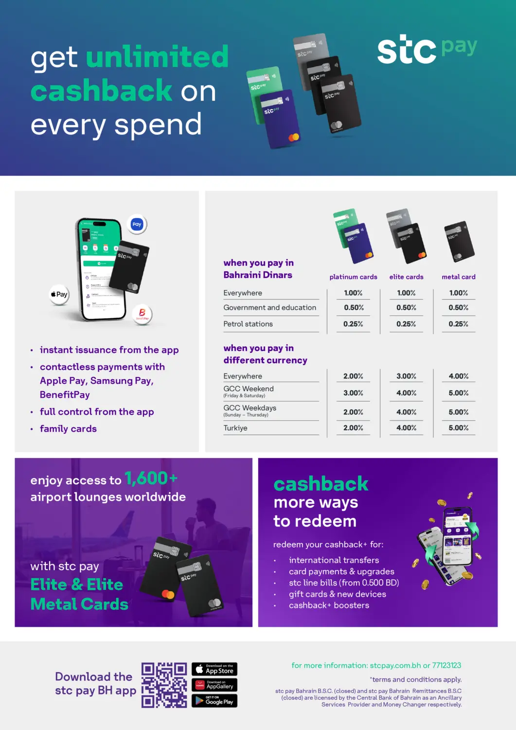 Bahrain stc pay offers in D4D Online. Get Unlimited Cashback On Every Spend. . Till 31st January