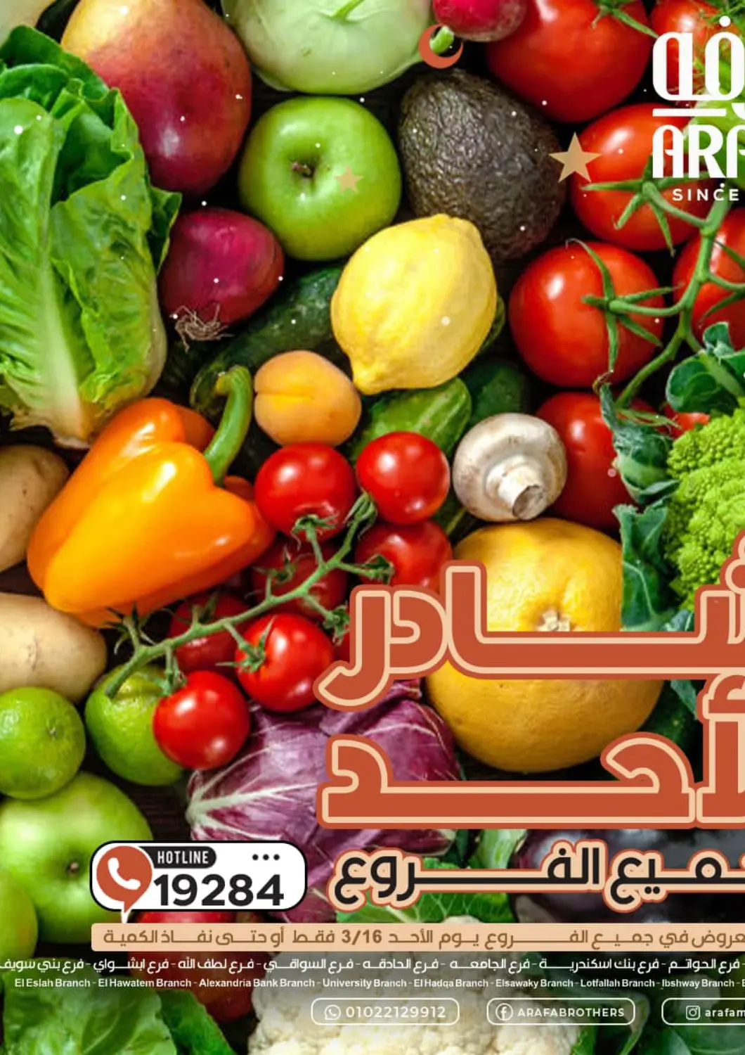 Egypt - Cairo Arafa Market offers in D4D Online. Special Offers!. . Only On 16th March