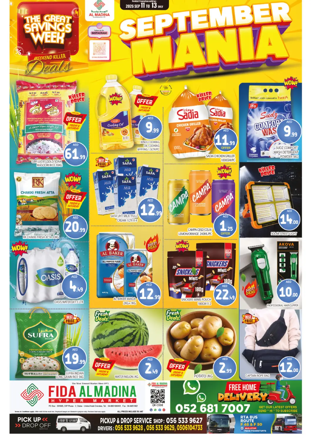 UAE - Dubai AL MADINA (Dubai) offers in D4D Online. Fida Al Madina - Dubai. . Till 13th September