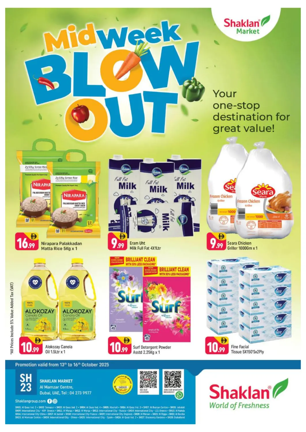 UAE - Dubai Shaklan  offers in D4D Online. Al Mamzar Center, Dubai. . Till 16th October