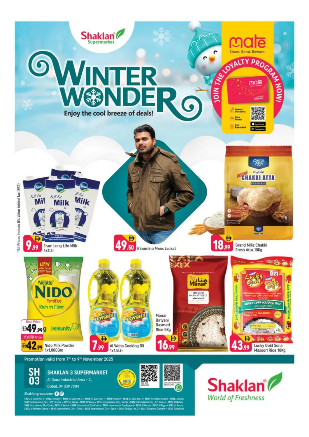 UAE - Dubai Shaklan  offers in D4D Online. Street No. 12, Al Quoz - Ind 2, Dubai.. . Till 9th November