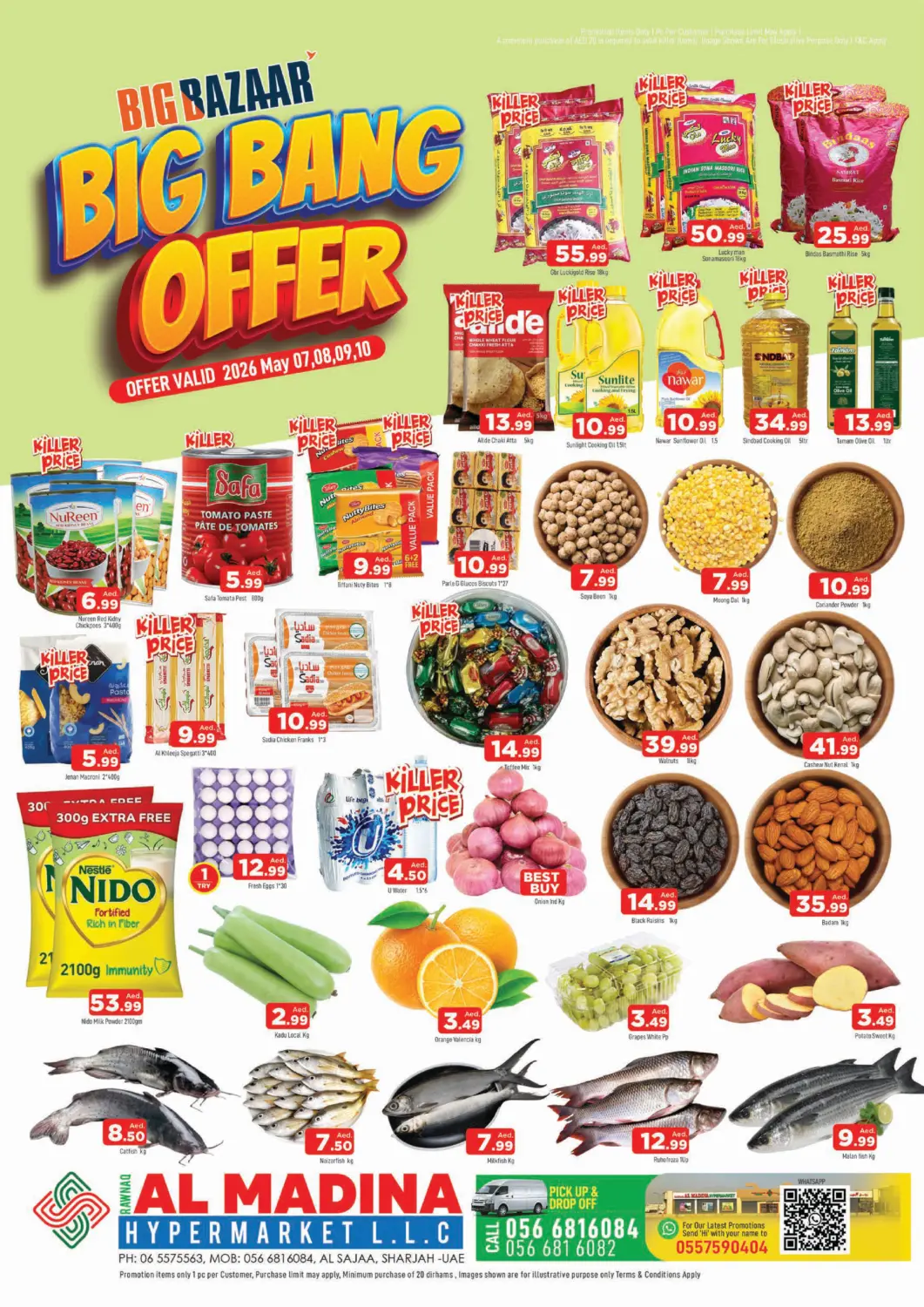 UAE - Sharjah / Ajman AL MADINA offers in D4D Online. Rawnaq Al Madina, Sharjah. . Till 10th May