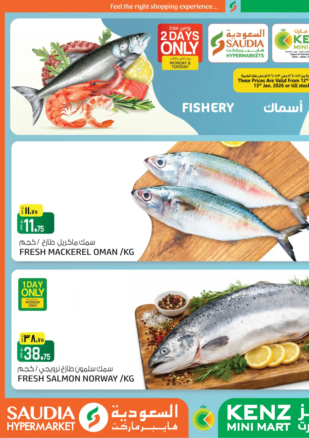 عروض كنز ميني مارت قطر - الدوحة في دي٤دي أونلاين. عروض منتصف الأسبوع. . حتى ١٣ يناير