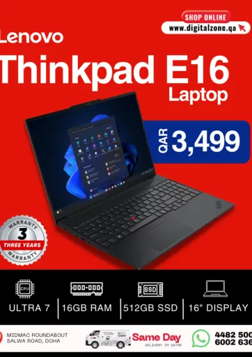 Lenovo Thinkpad E16 Laptop