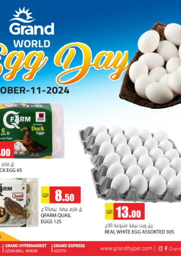 Qatar - Al Daayen Grand Hypermarket offers in D4D Online. World Egg Day. . Only On 11th October