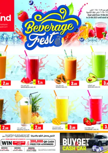 Grand Hypermarket - Beverage Fest in Qatar Offers - Qatar Beverage Fest
