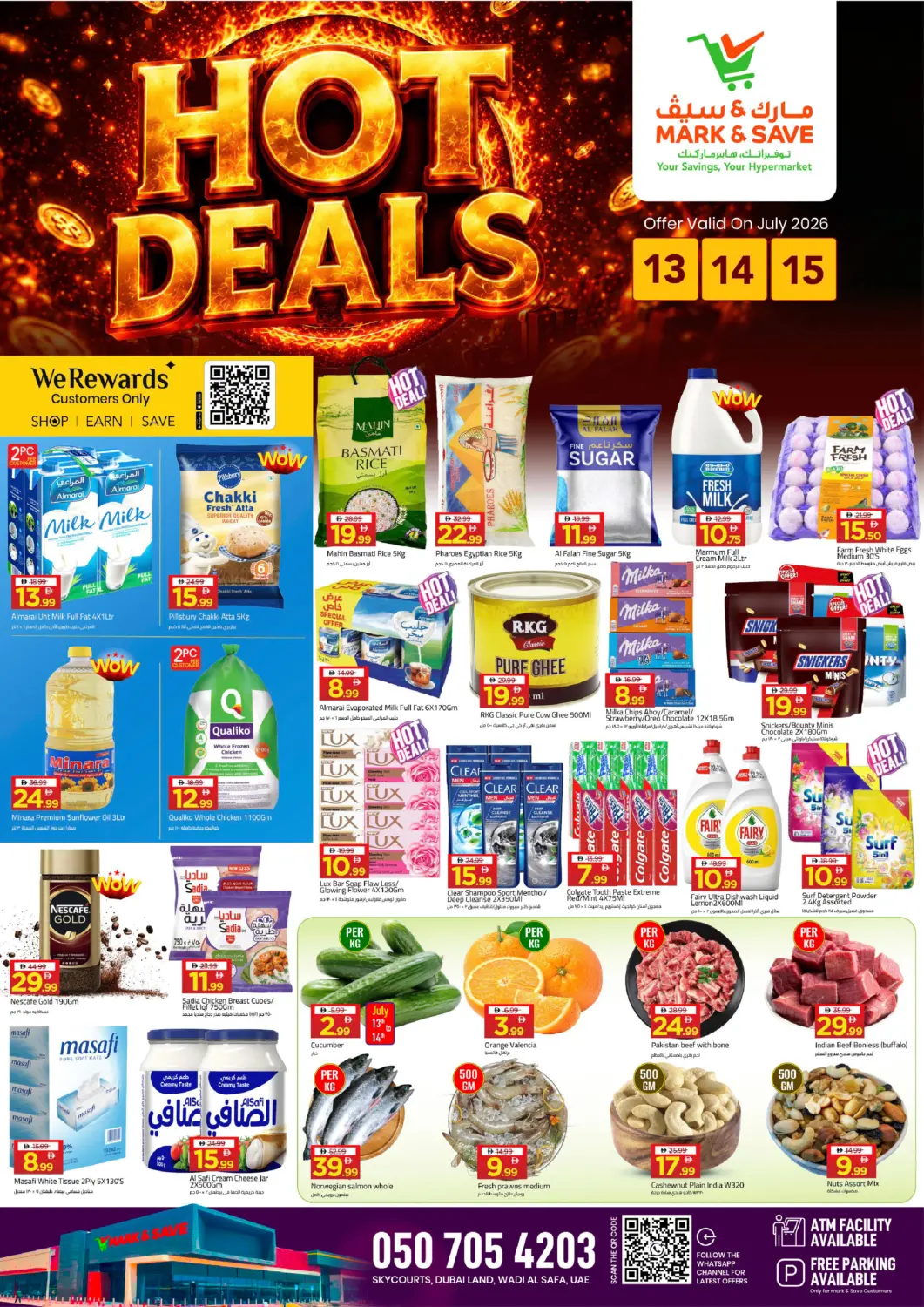 UAE - Dubai Mark & Save offers in D4D Online. Skycourts, Wadi Al Safa, Dubai. . Till 15th july