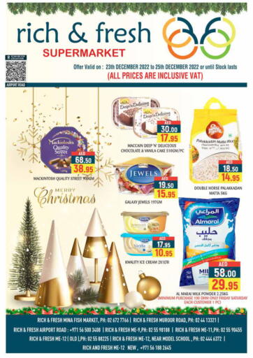 UAE - Abu Dhabi Rich & Fresh Supermarket offers in D4D Online
