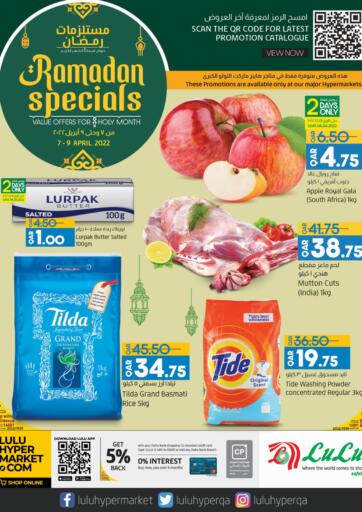 Qatar - Al Wakra LuLu Hypermarket offers in D4D Online. Ramadan Specials. . Till 9th April