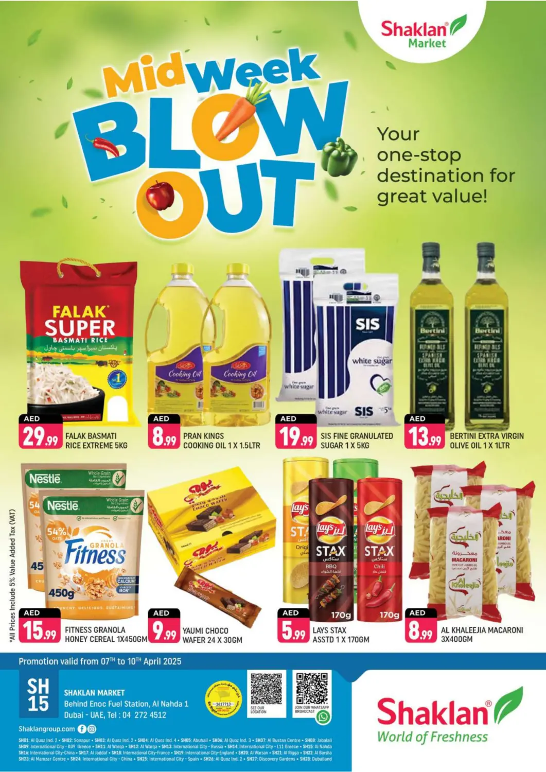 UAE - Dubai Shaklan  offers in D4D Online. Al Nahda 1, Dubai. . Till 10th April