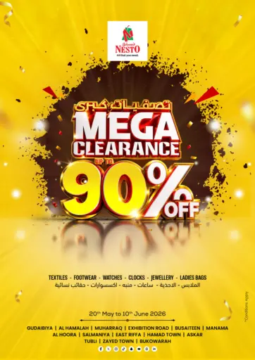 Mega Clearance Up To 90% Off