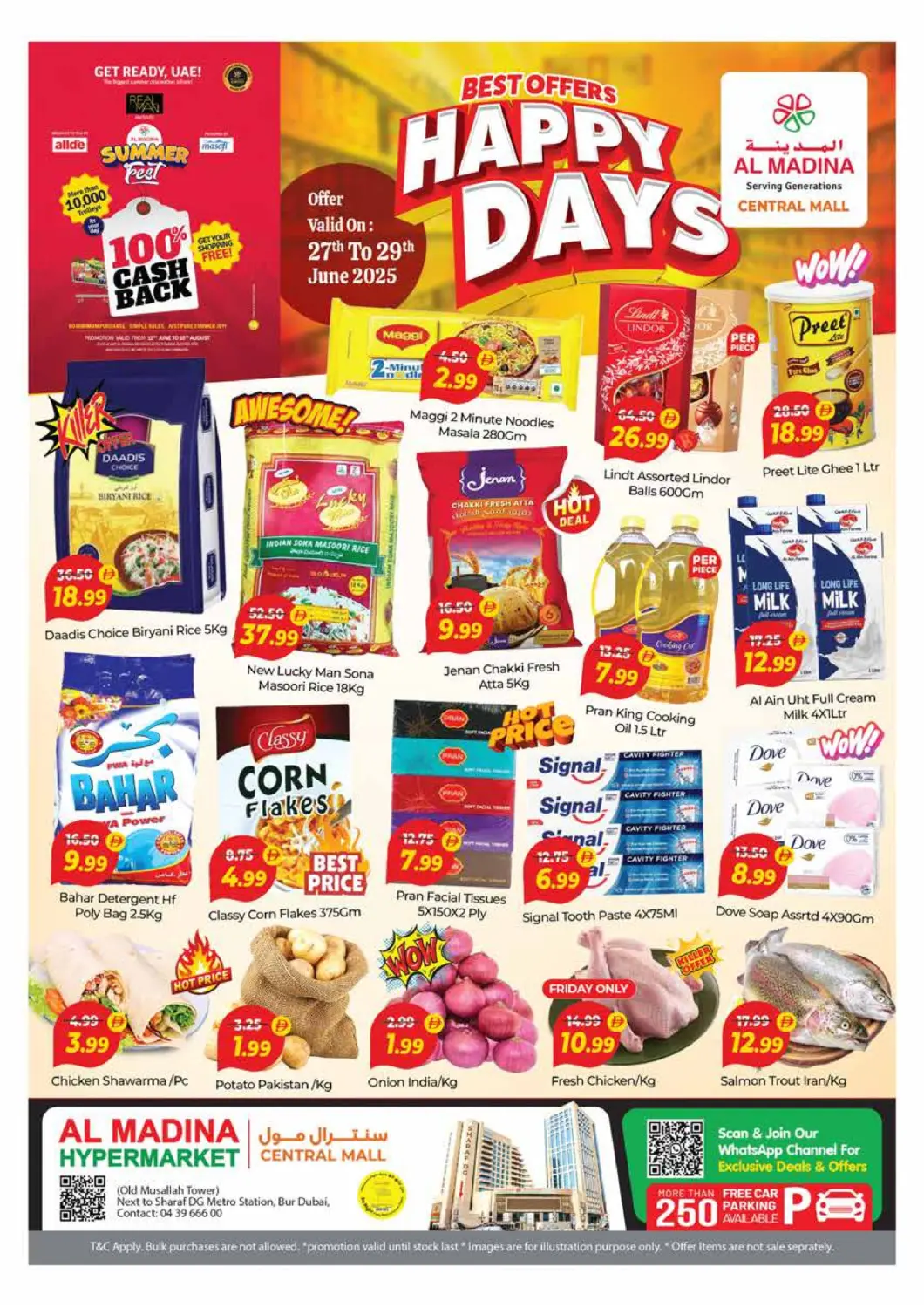 UAE - Dubai Al Madina  offers in D4D Online. Central Mall- Burdubai. . Till 29th June