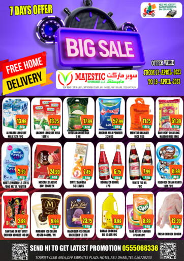 UAE - Abu Dhabi Majestic Supermarket offers in D4D Online. Big Sale. . Till 19th April