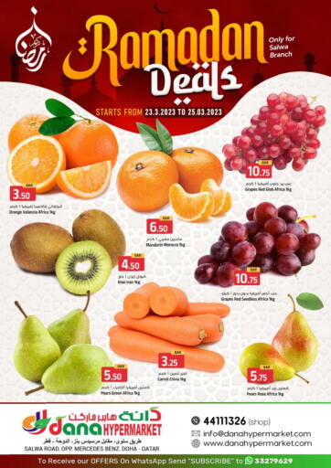 Qatar - Doha  Dana Hypermarket offers in D4D Online. Ramadan Deals. . Till 25th March