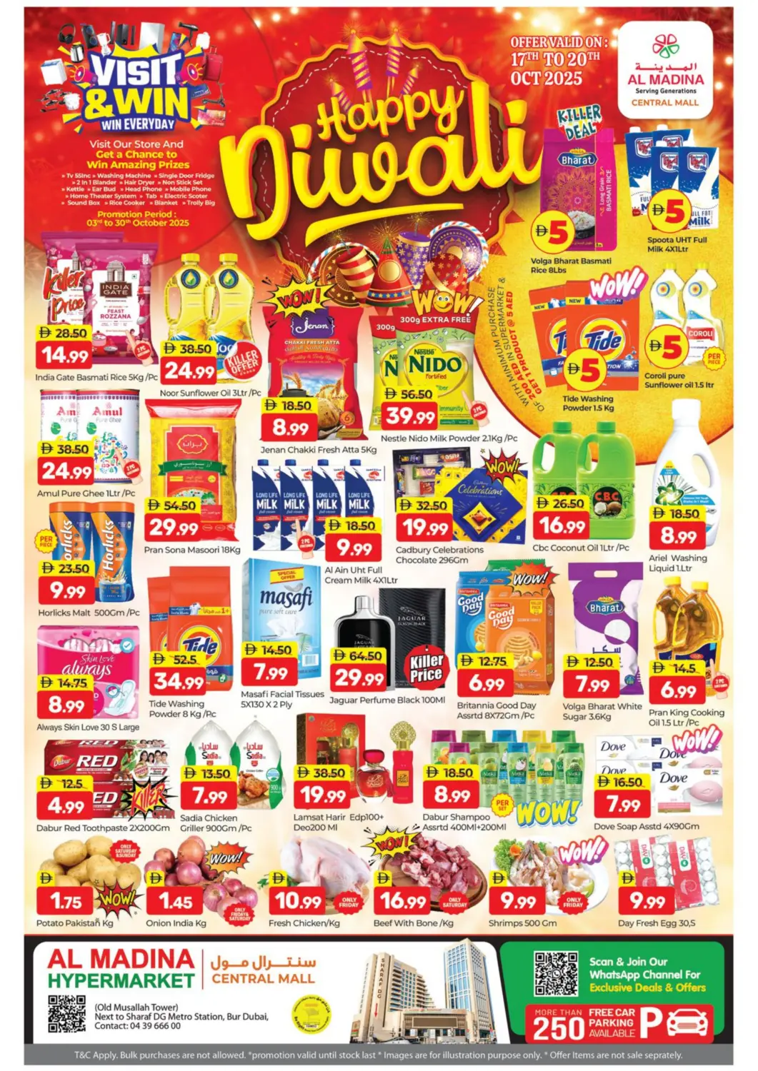 UAE - Dubai Al Madina  offers in D4D Online. Central Mall - Bur Dubai. . Till 20th October