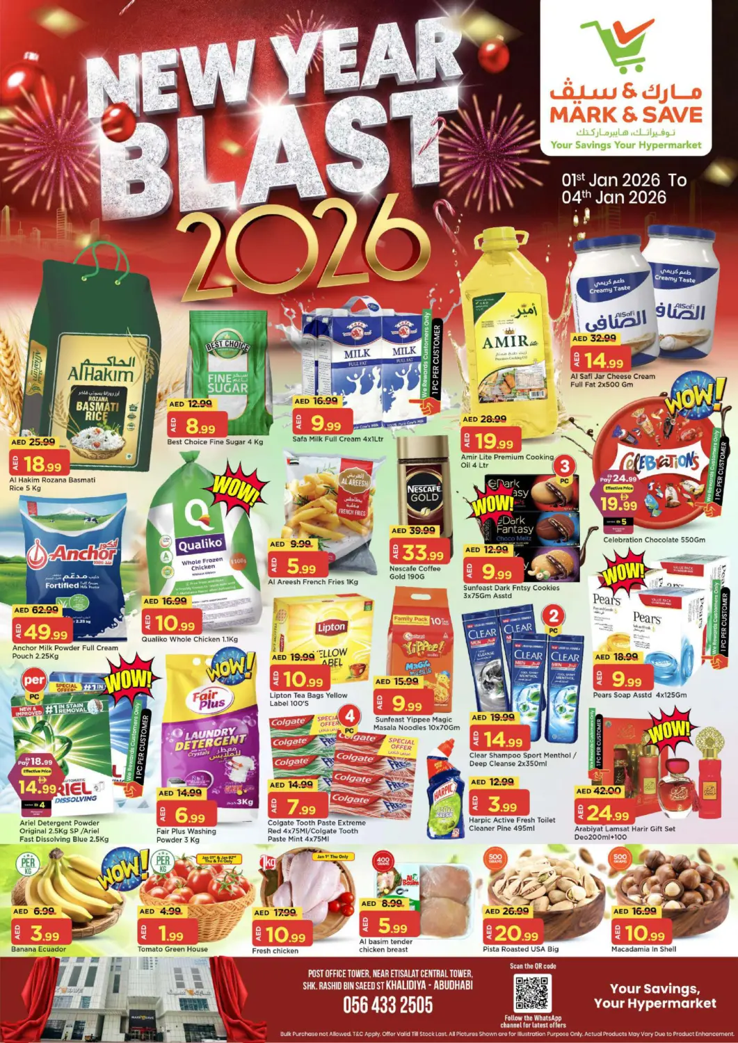 UAE - Abu Dhabi Mark & Save offers in D4D Online. Khalidiya - Abu Dhabi. . Till 4th January