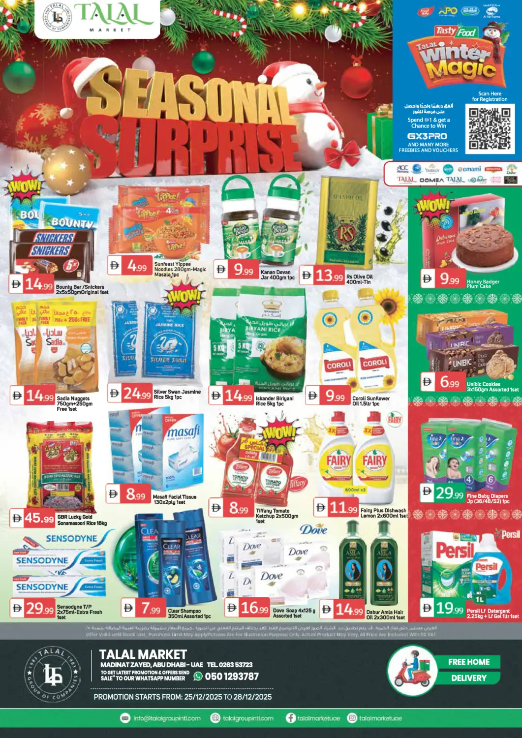 UAE - Abu Dhabi TALAL MARKET offers in D4D Online. Madinat Zayed, Abudhabi. . Till 28th December