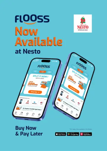NESTO - Flooss Now Available At Nesto in Bahrain Flooss Now Available At Nesto