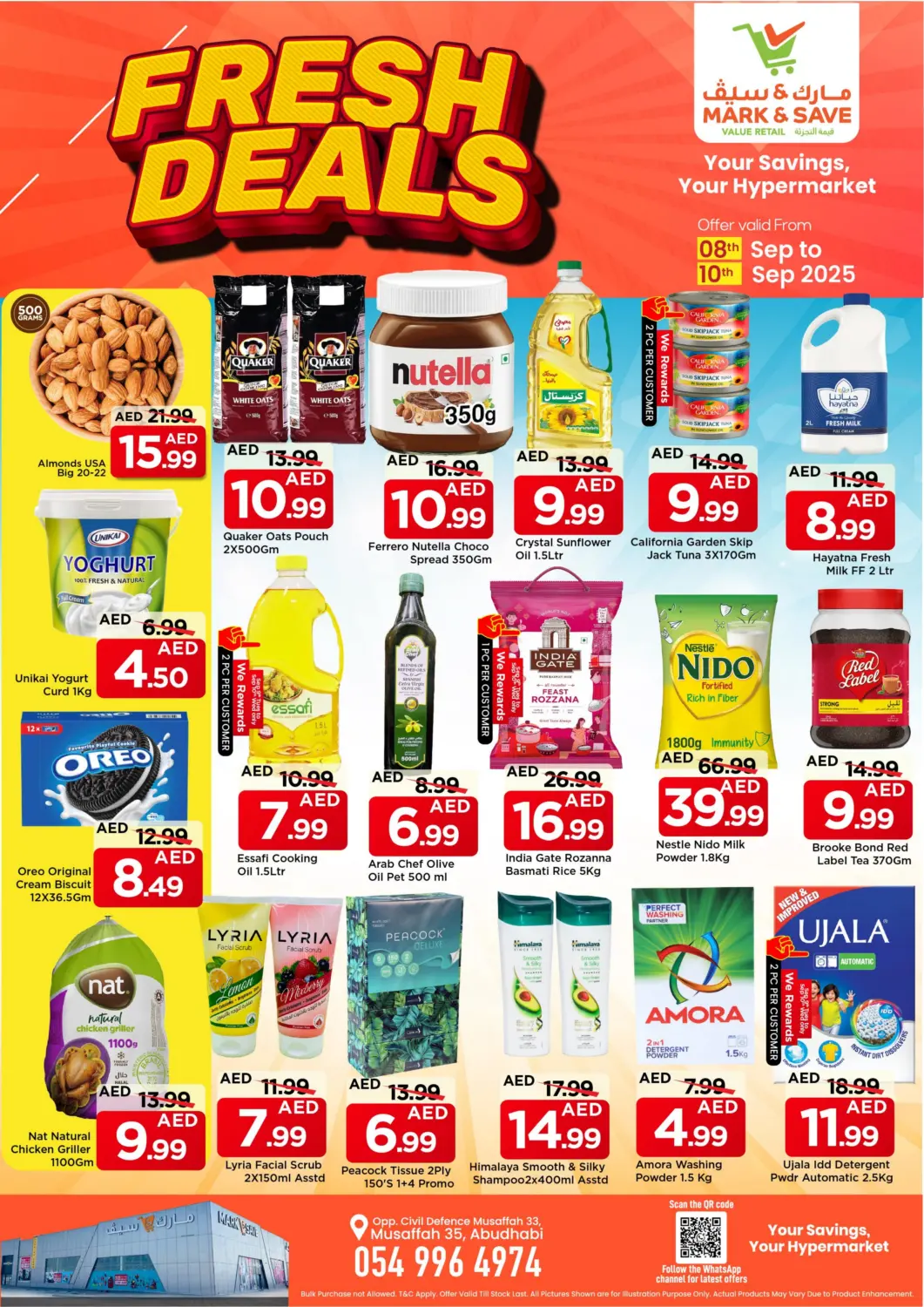 عروض مارك & سيف الإمارات العربية المتحدة , الامارات - أبو ظبي في دي٤دي أونلاين. مصفح ٣٥ ، ابو ظبي. . حتى ١٠ سبتمبر