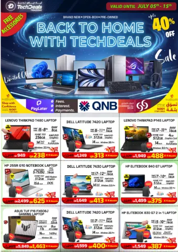 Back To Home With Tech Deals