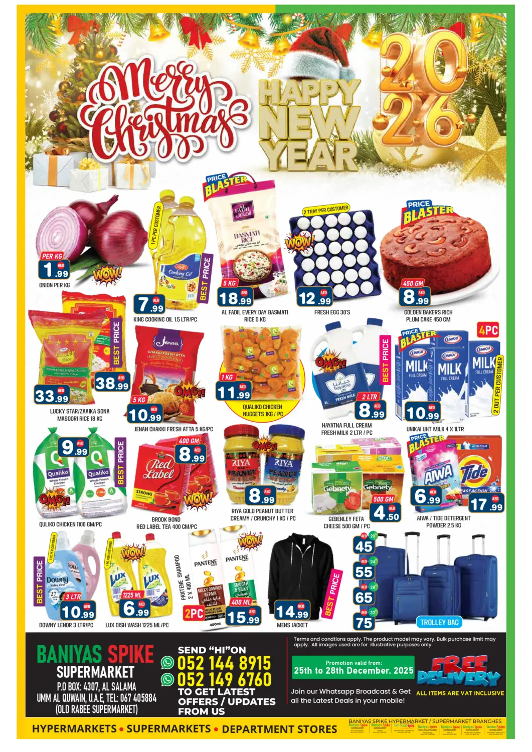 UAE - Umm al Quwain Baniyas Spike  offers in D4D Online. Umm Al Quwain. . Till 28th December