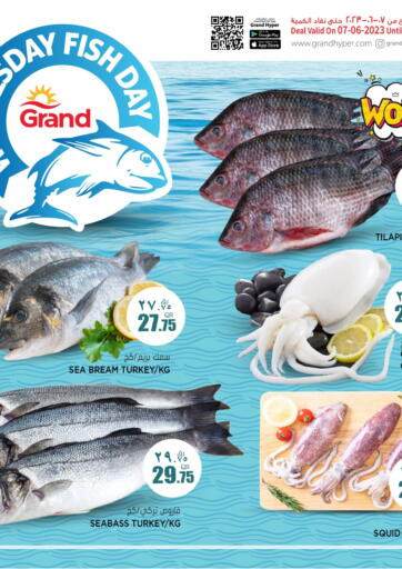 Qatar - Al-Shahaniya Grand Hypermarket offers in D4D Online. Wednesday Fish Day. . Only On 7th June