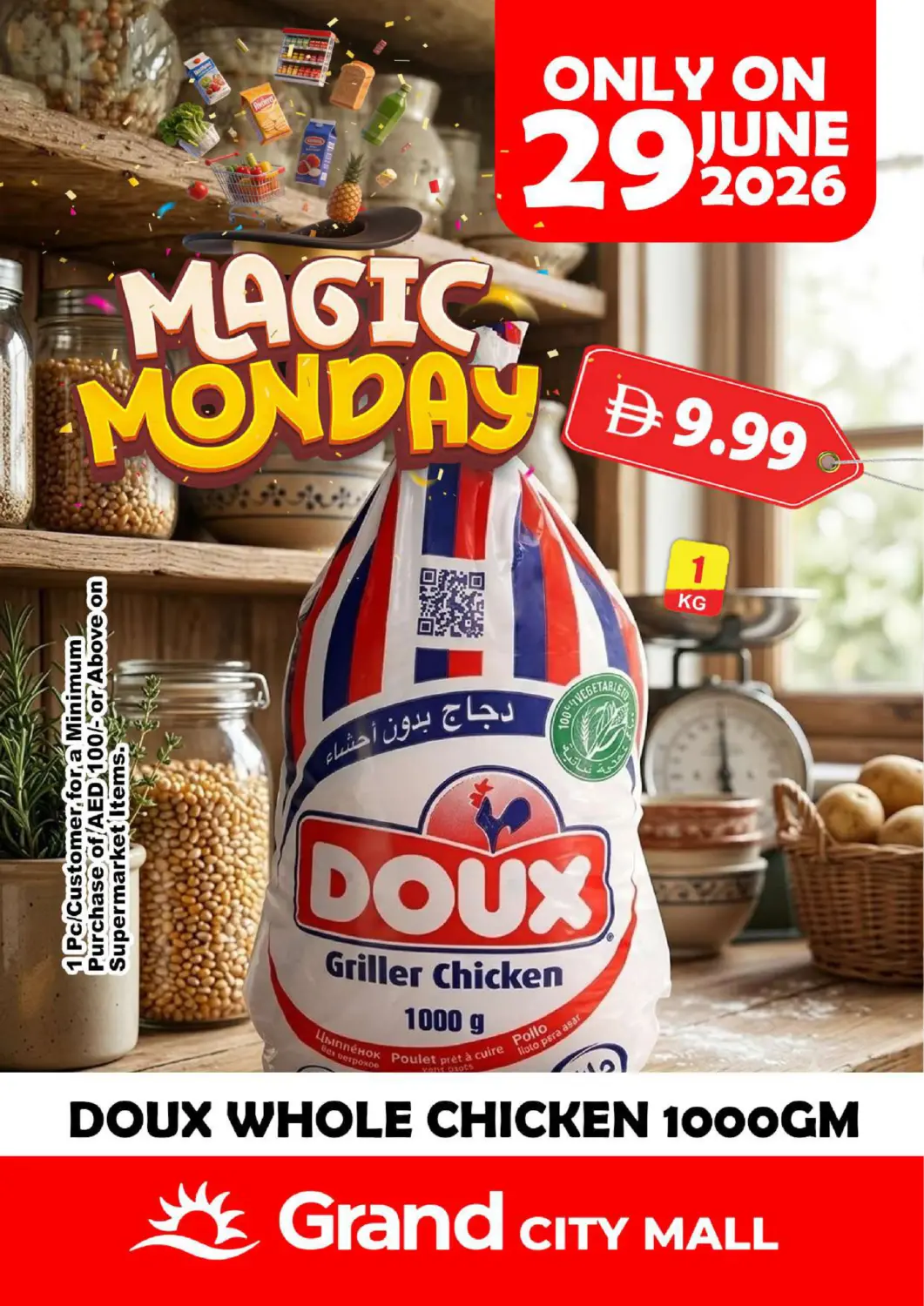 UAE - Dubai Grand Hyper Market offers in D4D Online. City Mall- Dubai. . Only On 29th June