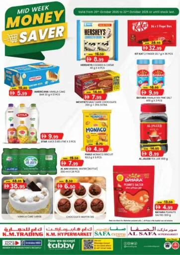 K.M Hypermarket - Midweek Money Saver in UAE Offers - United Arab Emirates Midweek Money Saver