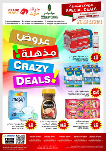 UAE - Al Ain Grand Mart offers in D4D Online. Crazy Deals. . Till 8th May 2023