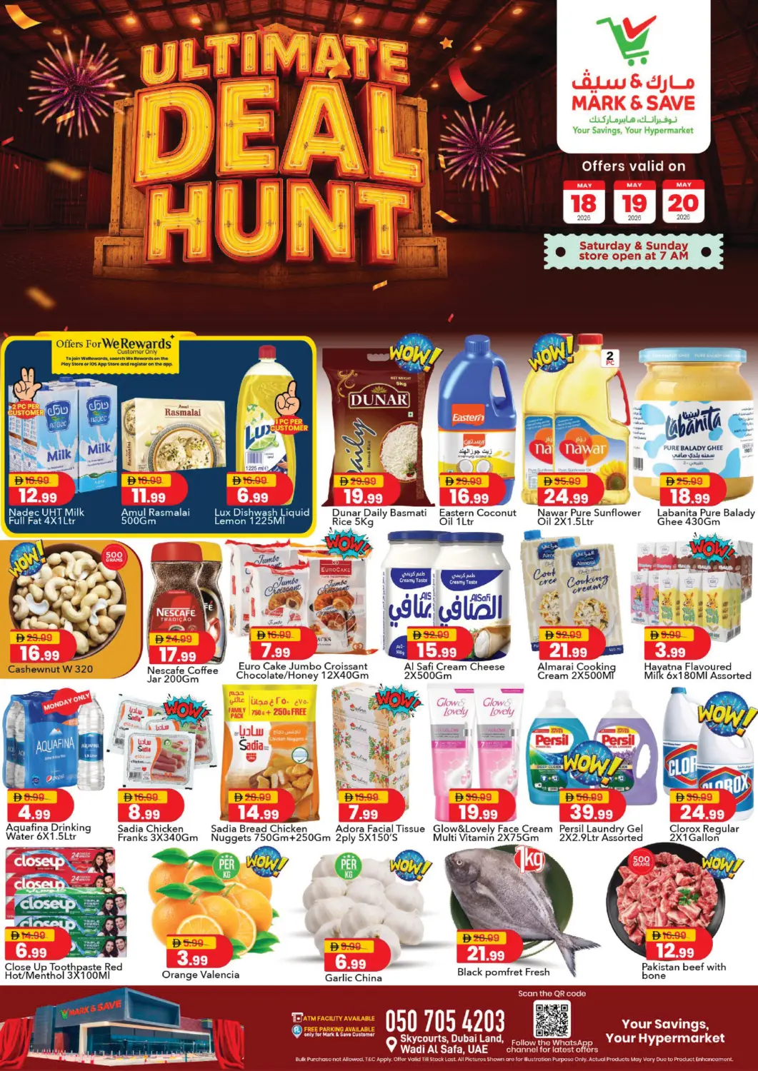 UAE - Dubai Mark & Save offers in D4D Online. Skycourts, Wadi Al Safa, Dubai. . Till 20th May