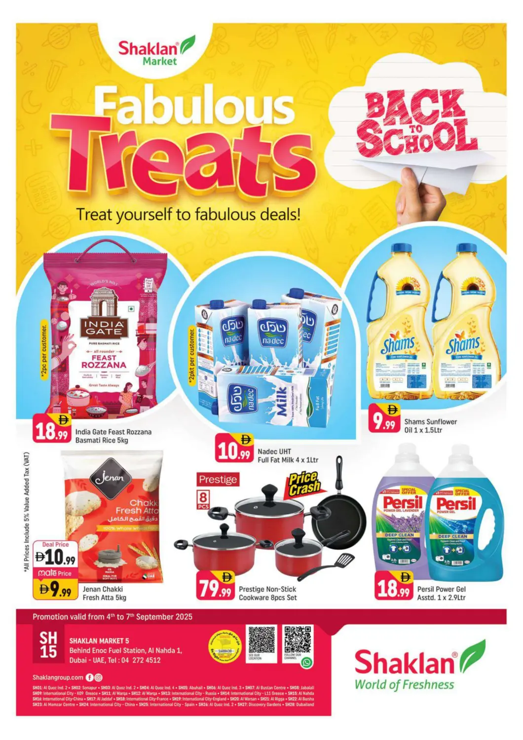 UAE - Dubai Shaklan  offers in D4D Online. Al Nahda 1 - Dubai. . Till 7th September