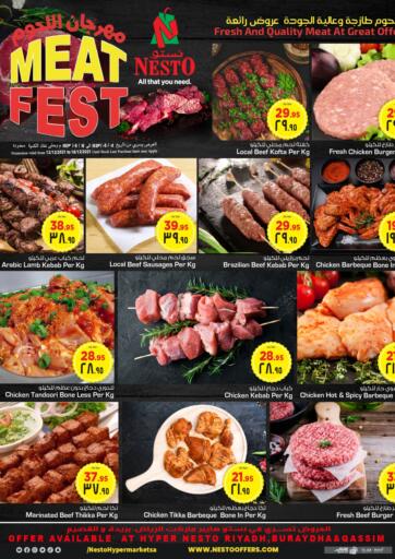 KSA, Saudi Arabia, Saudi - Riyadh Nesto offers in D4D Online. Meat Fest. . Till 18th December