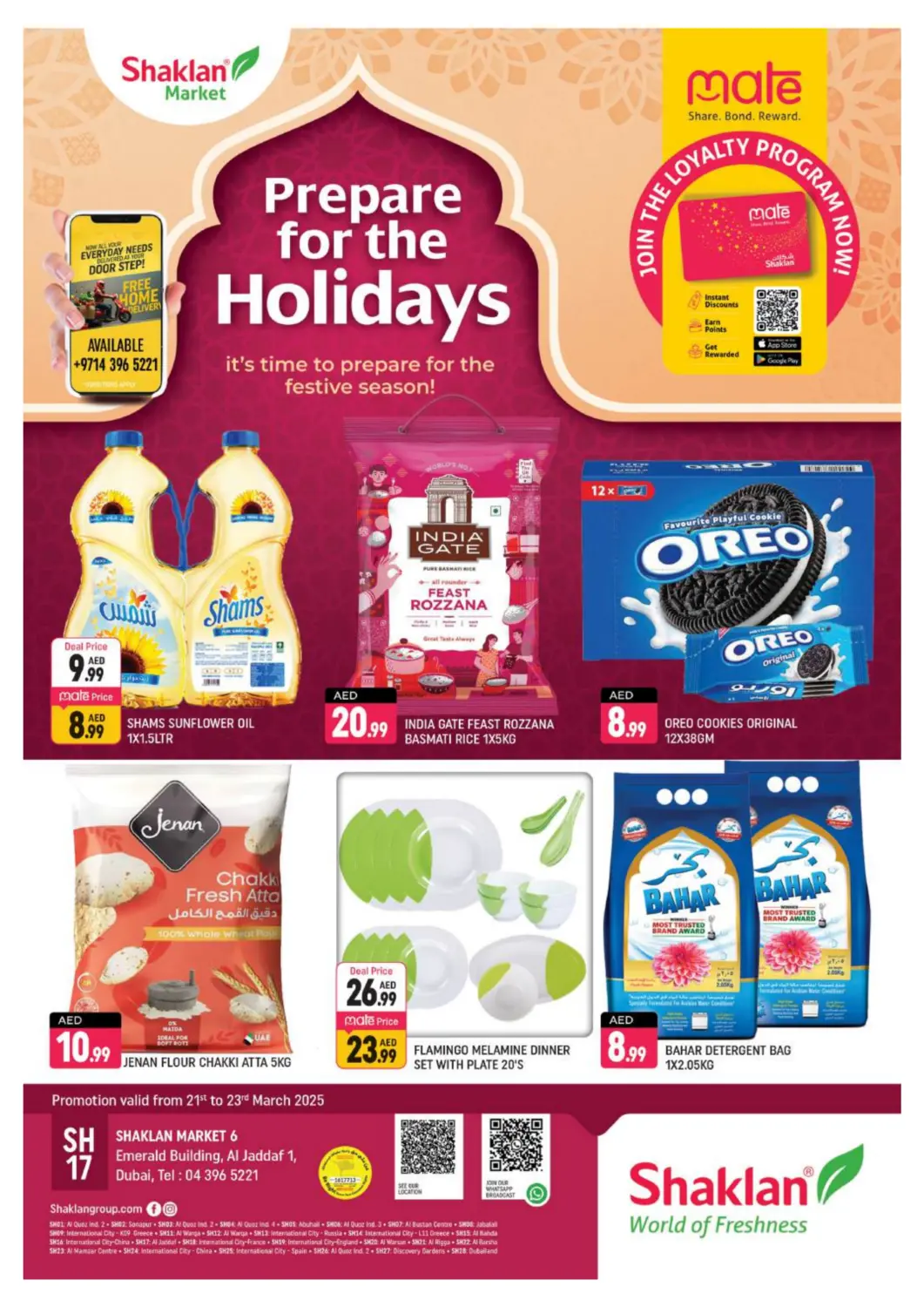 UAE - Dubai Shaklan  offers in D4D Online. Emerald Building, Al Jaddaf-1, Dubai. . Till 23rd March