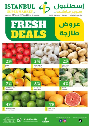 إسطنبول سوبرماركت - عروض طازجة in UAE Offers - الإمارات العربية المتحدة عروض طازجة