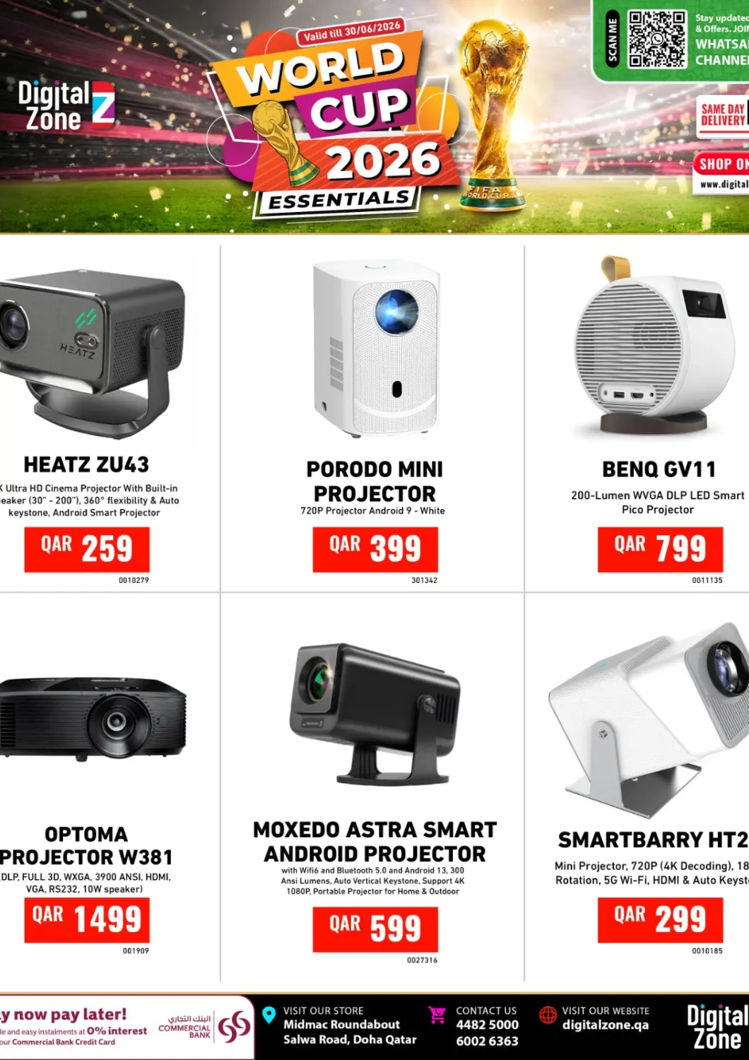 Qatar - Umm Salal Digital Zone Trading offers in D4D Online. World Cup 2026 Essentials. . Till 30th June