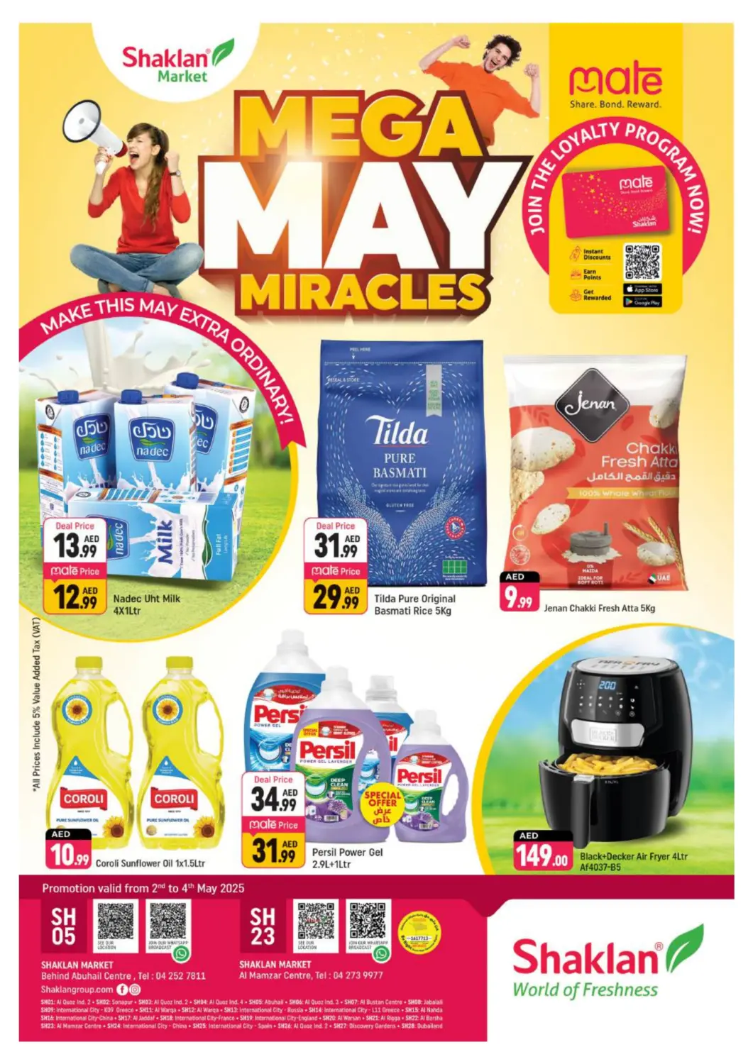 UAE - Dubai Shaklan  offers in D4D Online. Behind Abhuhail , al Mamzar centre Dubai. . Till 4th May