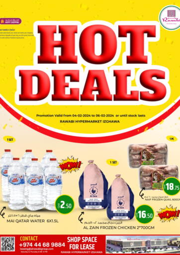 Qatar - Doha Rawabi Hypermarkets offers in D4D Online. Hot Deals@Izgawa. . Till 6th Febraury