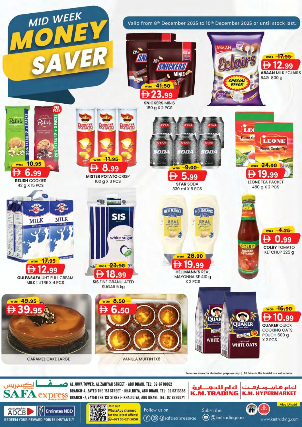UAE - Abu Dhabi Safa Express Supermarket offers in D4D Online. Money Saver - Abu Dhabi. . Till 10th December