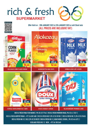 UAE - Abu Dhabi Rich & Fresh Supermarket offers in D4D Online
