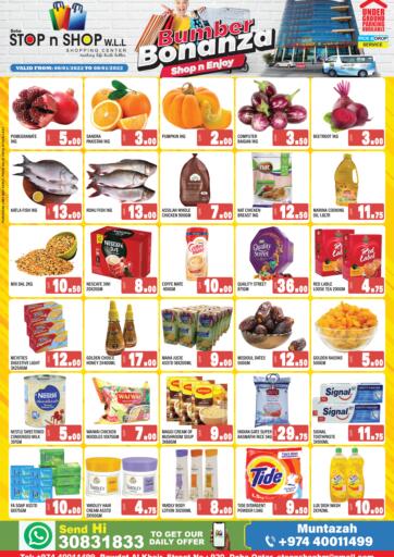 Qatar - Al Wakra Doha Stop n Shop Hypermarket offers in D4D Online. Bumber Bonanaza. . Till 8th January