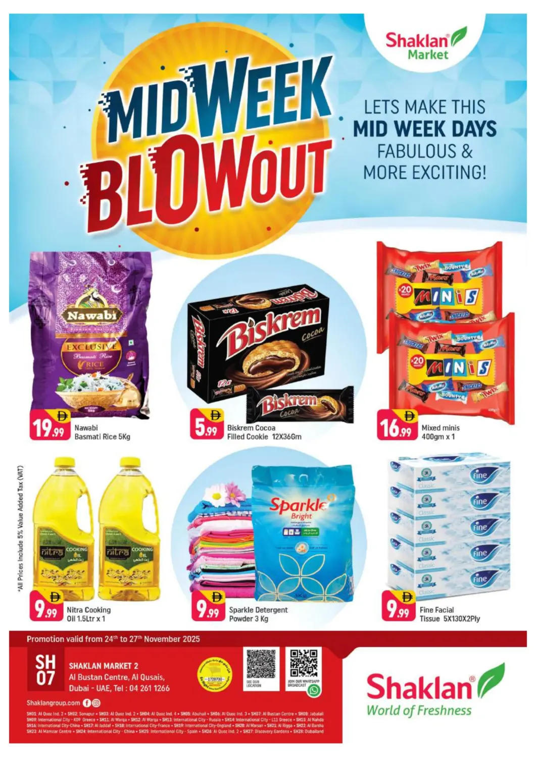 UAE - Dubai Shaklan  offers in D4D Online. Al Bustan Centre ,Al Qusais, Dubai. . Till 27th November