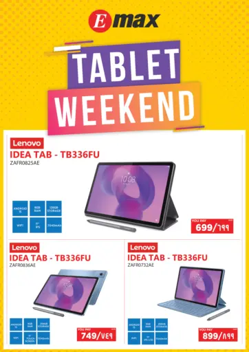 Tablet Weekend