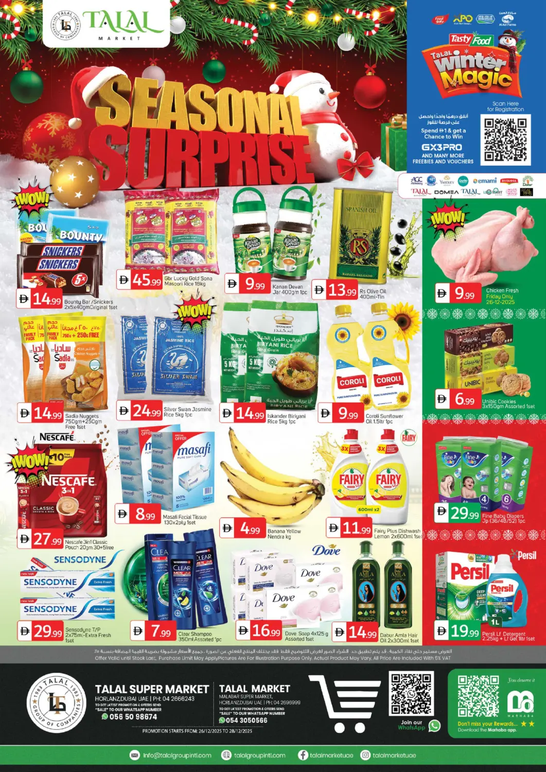 UAE - Dubai TALAL MARKET offers in D4D Online. Horlanz - Dubai. . Till 28th December
