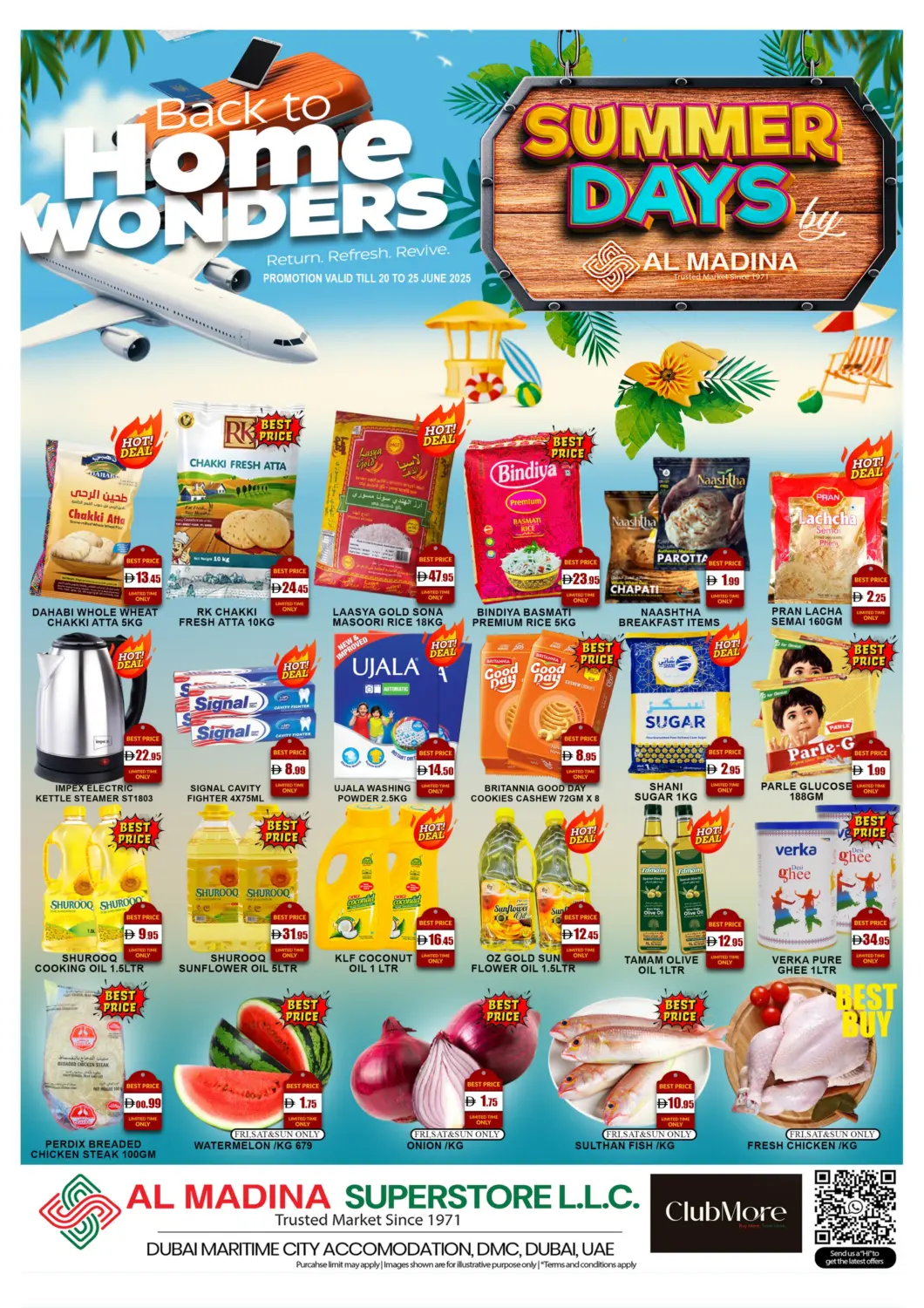 UAE - Dubai AL MADINA (Dubai) offers in D4D Online. Dubai Maritime City. . Till 25th June